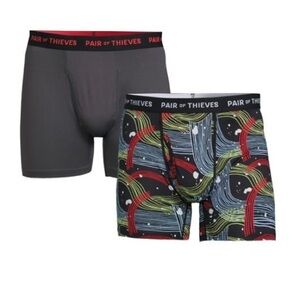 Pair Of Thieves Men’s SuperFit Angel Hair Boxer Briefs 2 Pack Size L